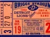 Ticket, Admission - Briggs Stadium