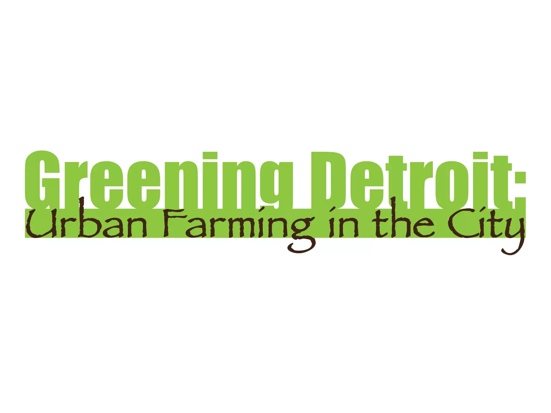 Greening Detroit logo
