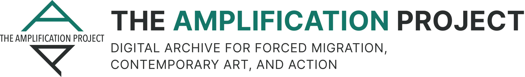 The Amplification Project logo with teal accent and text.